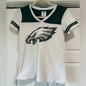 Philadelphia Eagles VNeck T-shirt Women’s XS
